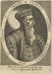 George Castriot 1405-1468, kendt som Skanderbeg, ca. 1620.