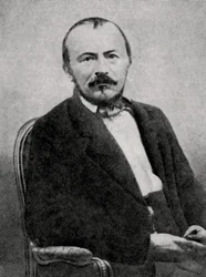 Gerard de Nerval, fransk digter, 1855