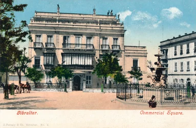 Gibraltar - Commercial Square, c1900.