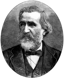 Giuseppe Verdi, italiensk operakomponist, 1887