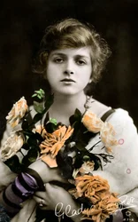 Gladys Cooper 1888-1971, engelsk skuespillerinde, begyndelsen af det 20. århundrede