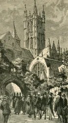 Going To Service By The Dark Entry: Colonial and Indian Visitors at Canterbury, 1886.
