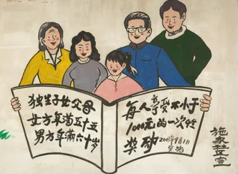 Regeringens propaganda Beijing Kina