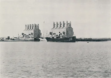 Korn elevatorer, Bahia Blanca, 1916