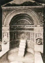 Grande Fontana, Pompeji, Italien, omkring 1900-tallet