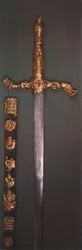 Great Sword of State med skede, 1953