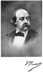 Gustave Flaubert, fransk forfatter, 1800-tallet