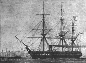 H.M.S. Challenger, bestilt til hendes ... krydstogt på Deep Sea Exploration, 1872, 1901.