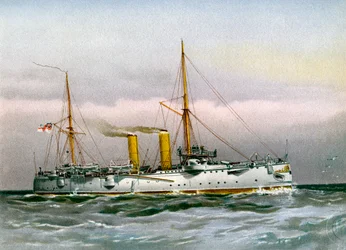 HMS Magicienne, Royal Navy 2. klasses krydser, c1890-c1893