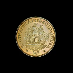 Half-Penny Coin, Sydafrika