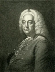 Handel, midten af det 18. århundrede, 1907.