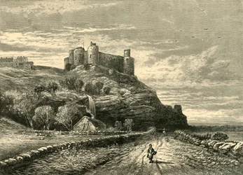 Harlech Castle, 1898.