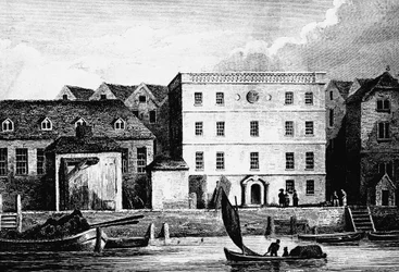 Hanse Merchants eller Esterlings hovedkvarter i London, 1667