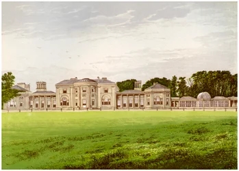 Heaton Park, Lancashire, hjemsted for jarlen af Wilton, c1880