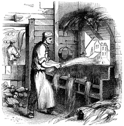 Heckling hamp, 1866