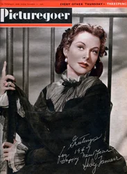 Hedy Lamarr 1914-2000, østrigsk-født amerikansk skuespillerinde, 1946