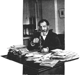 Henri Moissan, fransk kemiker, 1900