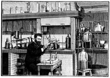 Henri Moissan, fransk kemiker, c1883 1903
