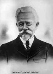 Henry Cabot Slim Lodge 1850-1924, amerikansk republikansk senator og historiker, c1910