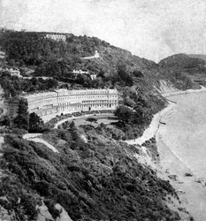 Hesketh Crescent, Torquay, Devon, begyndelsen af det 20. århundrede
