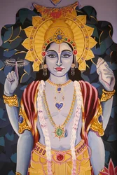 Hindu-gudinden Durga, London, Storbritannien