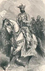 Hans Højhed Maharajah af Gwalior, 1896.