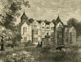 Holland House, fra nord, c1876.