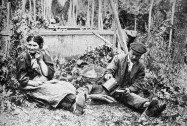 Humleplukkere, Kentish humlemarker, c1922