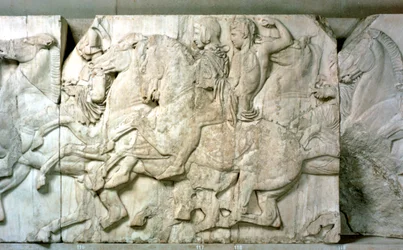 Ryttere fra Parthenon-frisen, 438-432 f.Kr
