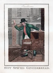 Hot Spiced Gingerbread, Pantheon, London, 1806