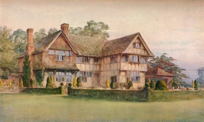 Hus ved Rusper, nær Horsham, Sussex, c1911