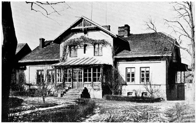 Hus, hvor Marie Curie var guvernante, c1887
