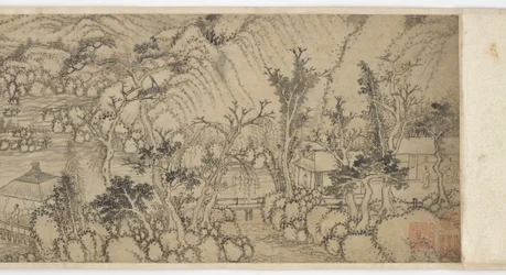 Huse ved vandet, 1600-tallet.