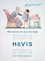 Hovis brødannonce, 1923