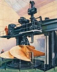 Kæmpe lodret boremølle, 1938