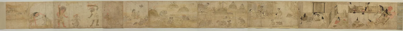 Hungry Ghosts Scroll, 1100-tallet