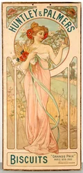 Huntley & Palmers Biscuits, 1900-tallet.