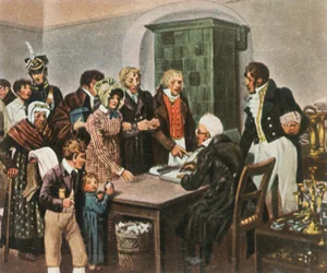Jeg gav guld for jern, 1813, 1936.