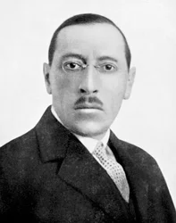 Igor Stravinsky, russisk-født komponist, c1920
