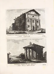 Illustrationer hentet fra boken Gamle og moderne synspunkter den mest interessante af byen Rom av ukjent forfatter og udgivelse af Venanzio Monaldini, Stefano Piale in Piazza di Spagna (it, [ca. 1820])