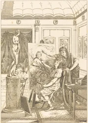 Efterligning af anacreon: Iris-portrættet.