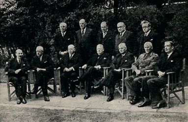 Kejserlig konference mødes i London, maj 1943, 1945.