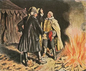 I Bunzelwitz-lejren, september 1761, 1936.