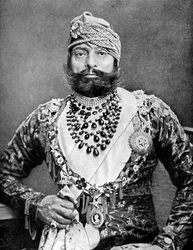 Indisk maharajah, 1936