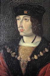 Indre et Loire N* 184 - Chateau de Loches - Portræt af Charles VIII