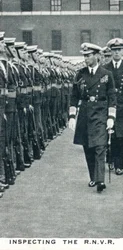 Inspicering af RNVR, 1936 1937