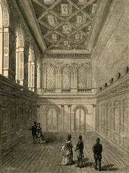 Interiør af smykkerhal, 1876, 1897.