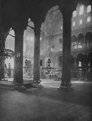 Interiør af Santa Sophia, 1913