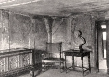 Interiør af Shakespeares hus, Stratford-upon-Avon, Warwickshire, England, 1924-1926