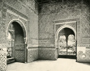 Interiør af fanger Isabel De Solis Tower, 1907.